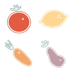 [LINE絵文字] many fruitの画像