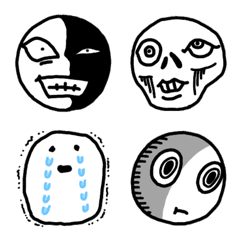 [LINE絵文字] うざい顔 #70の画像