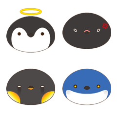 [LINE絵文字] Chubby penguins！の画像