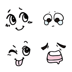 [LINE絵文字] face expression022の画像