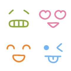 colorful : )の絵文字メイン画像
