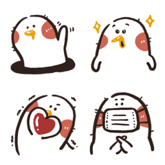 [LINE絵文字] panheartwarehouse - fluffy birdの画像