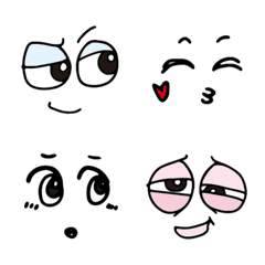 [LINE絵文字] face expression023の画像