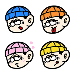 [LINE絵文字] neonerdyboy's Emoji Vol.1の画像