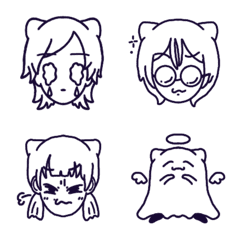 osoba facial expression 01の絵文字メイン画像