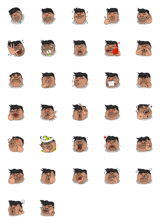 [LINE絵文字]Mr. Gombungの画像一覧