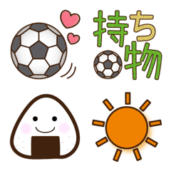 [LINE絵文字] サッカー部で使える絵文字の画像