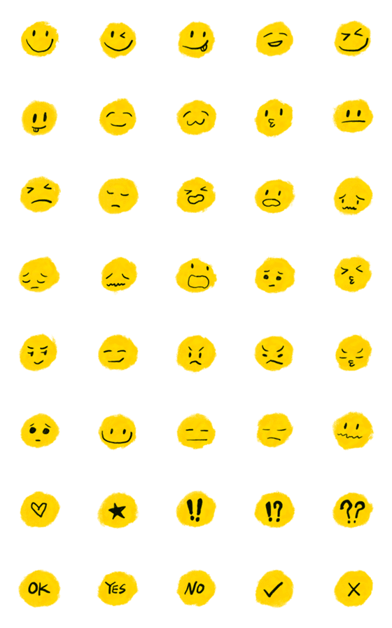 [LINE絵文字]Smiling Emoji  :)の画像一覧