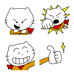 [LINE絵文字] 正義のヒーローぷうぷうマンの絵文字その3の画像