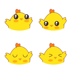 [LINE絵文字] Baby Chicken_Emojiの画像