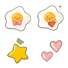 [LINE絵文字] Poached egg moodの画像