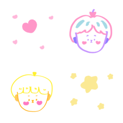 [LINE絵文字] Biskyy ＆ Friendsの画像
