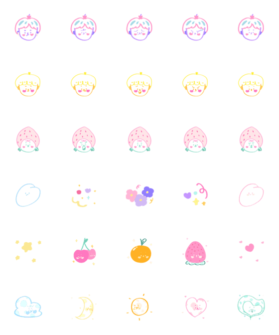 [LINE絵文字]Biskyy ＆ Friendsの画像一覧