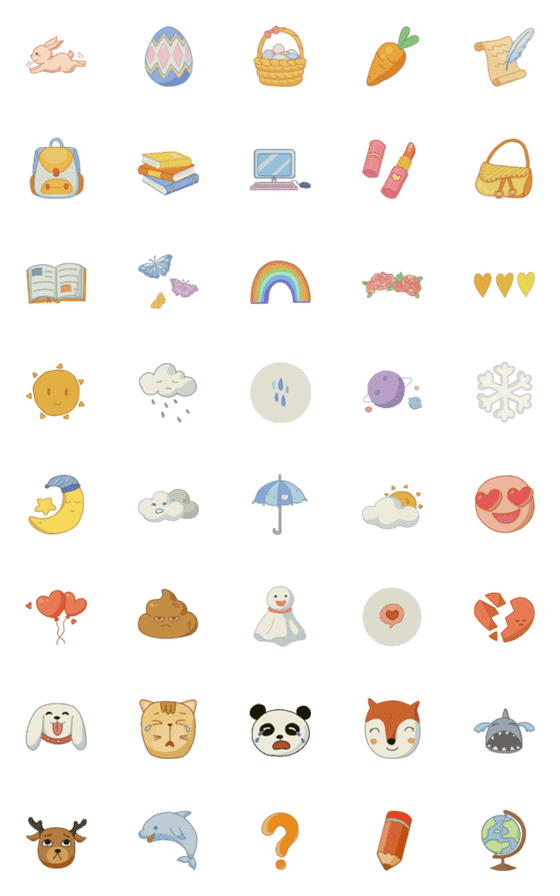 [LINE絵文字]good mood emojiの画像一覧