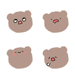 [LINE絵文字] a practical bearの画像