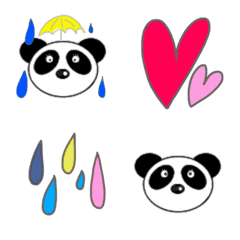 [LINE絵文字] apple pandaの画像