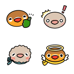 [LINE絵文字] Mango's Daily Lifeの画像