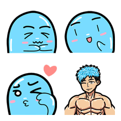 [LINE絵文字] OH FU JOHN's Daily Life 1 Emojiの画像