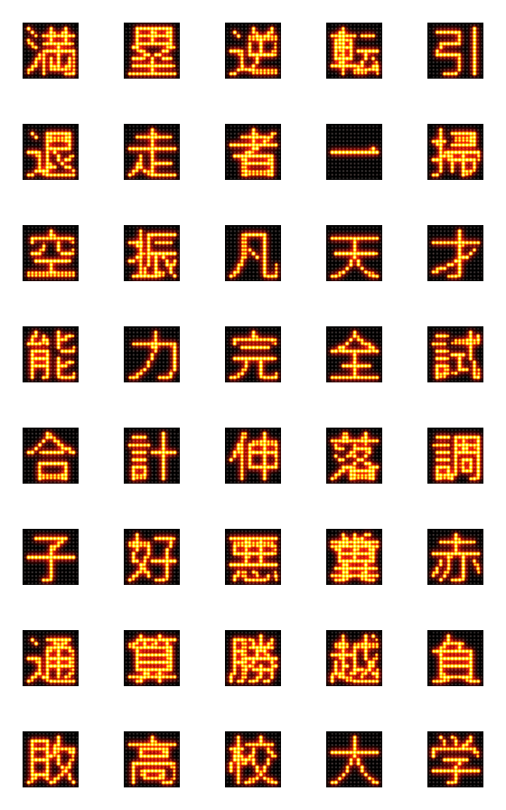 [LINE絵文字]激熱ホール電光掲示板絵文字黒ボード背景4の画像一覧