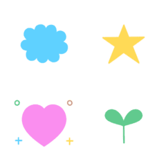 ♡ かわいいオシャレ絵文字 ♡の絵文字メイン画像