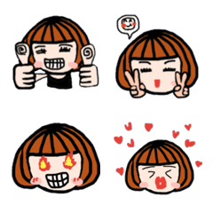 [LINE絵文字] ゴルチキりぼんちゃんの画像