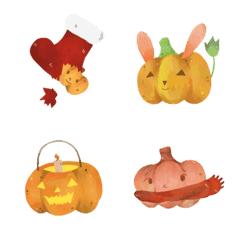 [LINE絵文字] Pumpkin's Emoticonsの画像