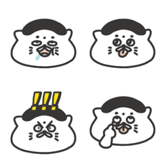 [LINE絵文字] WU, LANG Universal Emoji from Yushilabの画像