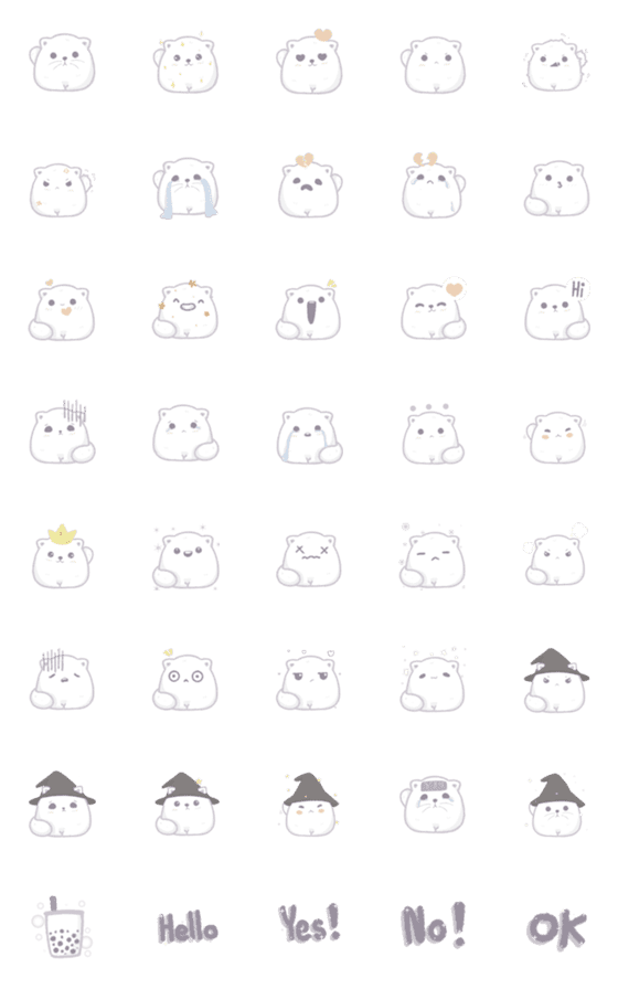[LINE絵文字]Little Catsの画像一覧