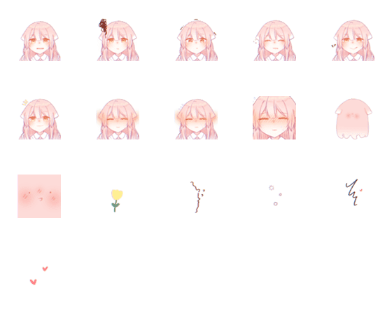 [LINE絵文字]Lenaの画像一覧
