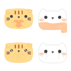 [LINE絵文字] My cat Leisure life -  Emojiの画像