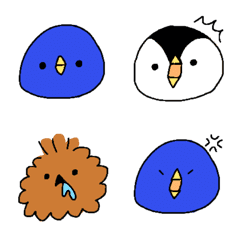 [LINE絵文字] penguin nakayoshi emojiの画像