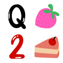 Bubble letterの絵文字メイン画像