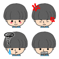 [LINE絵文字] ぼく(絵文字)No.1の画像