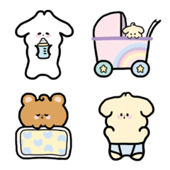 [LINE絵文字] baby muffinsの画像