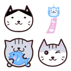 にゃんことわんこの絵文字の絵文字メイン画像