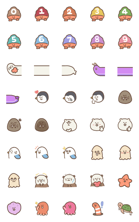 [LINE絵文字]Hello ！ Taiwan ！ Emoji ver.3の画像一覧