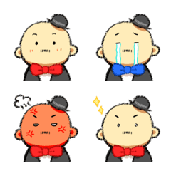 ちいさいぼうしのおじさんの絵文字メイン画像