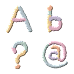 [LINE絵文字] You are my abc123の画像
