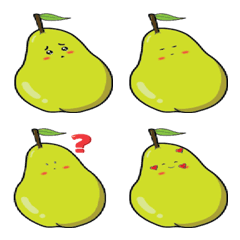 [LINE絵文字] pear pear emojiの画像