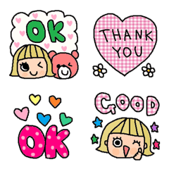 かわいいシンプル英語絵文字69の絵文字メイン画像
