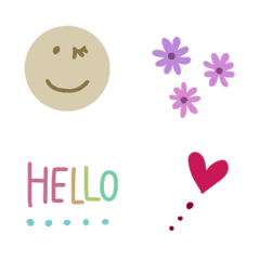 【おしゃれ❤︎❤︎マストな絵文字】の絵文字メイン画像