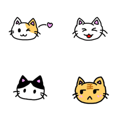 [LINE絵文字] Various cute catsの画像