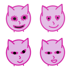 [LINE絵文字] pinkcatgolfer2の画像