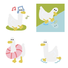 [LINE絵文字] Duck croak croak！の画像