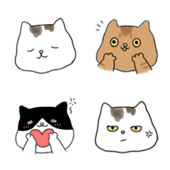 [LINE絵文字] three cat meow meowの画像