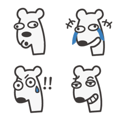 [LINE絵文字] Horse ？ Bears ？ Dogs？ - new emojiの画像