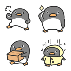 [LINE絵文字] ペンギンの日々色々絵文字の画像