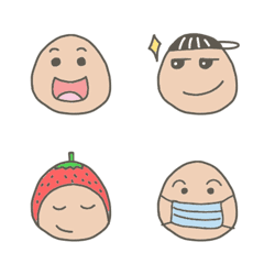 [LINE絵文字] Mr.chubby emojiの画像