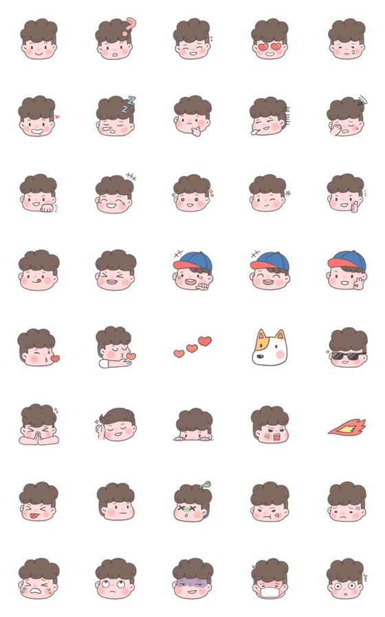 [LINE絵文字]Joey Emojiの画像一覧