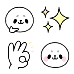 [LINE絵文字] いぬあざらしの画像